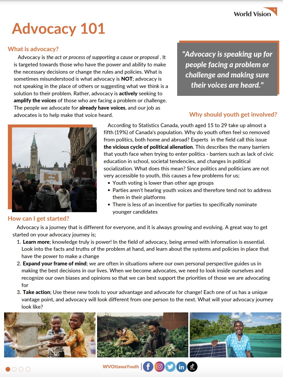 Advocacy 101: A Guide